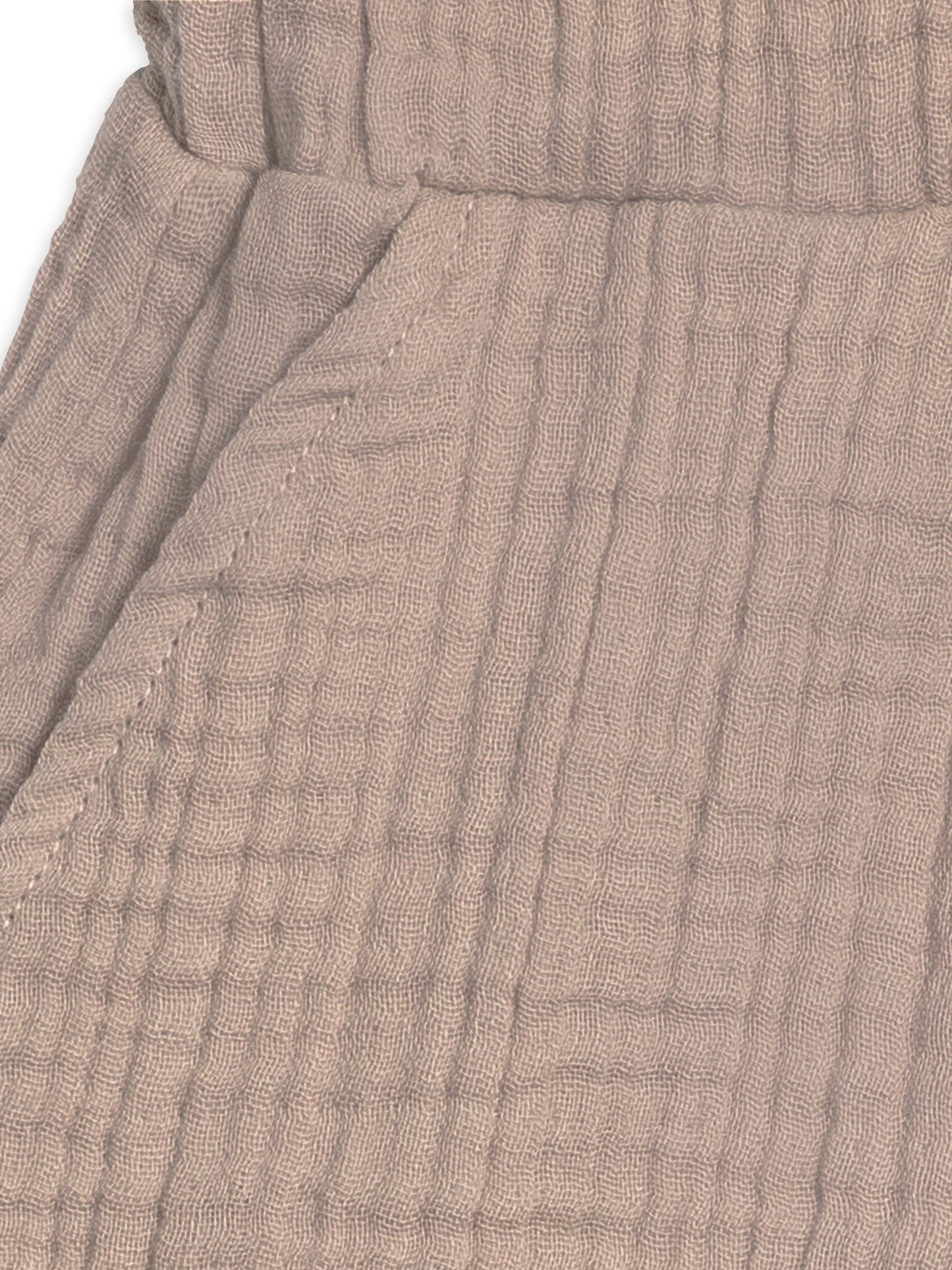 Organic Baby and Kids Jude Muslin Shorts - Beige