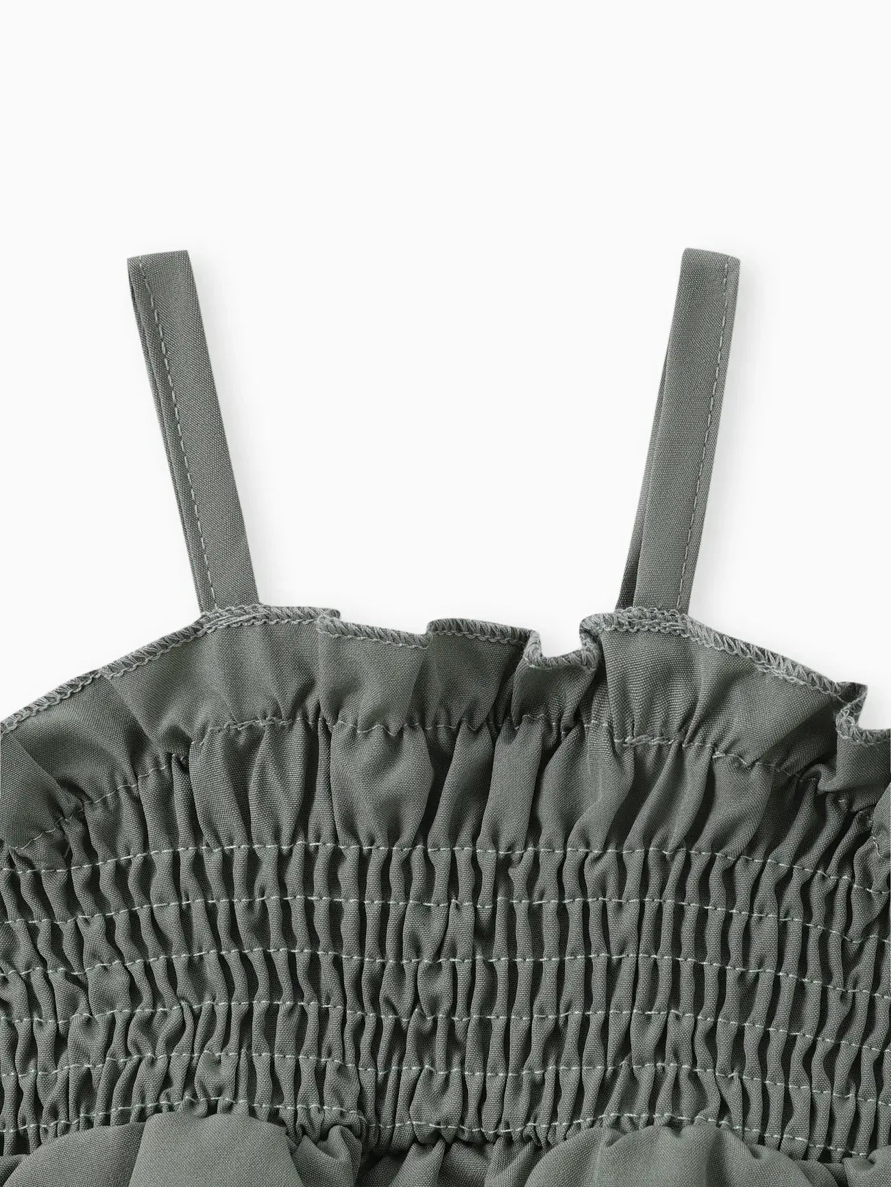 Sunflower Smocking 3pcs Baby Girl Sets in Polyester-Spandex