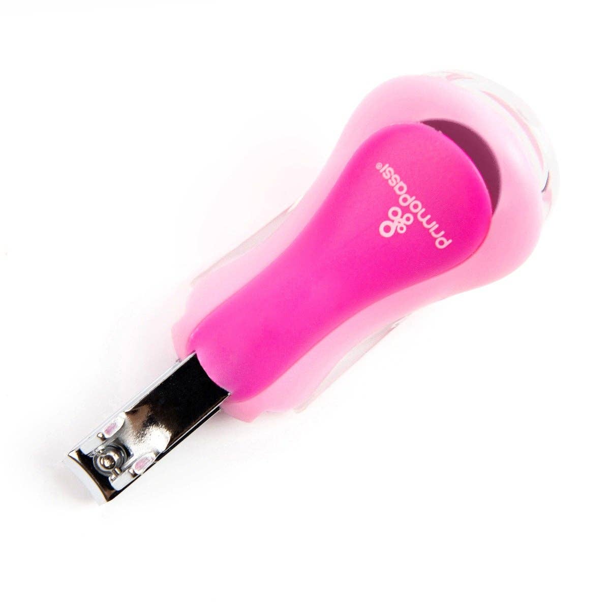 Primo Passi - Nail Clipper W/ Magnifier (Pink)