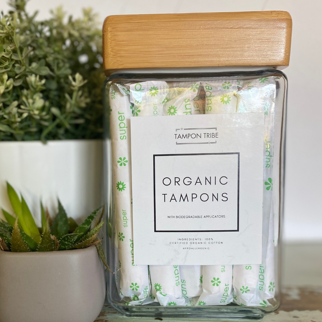 Tampons Spa Jar Display