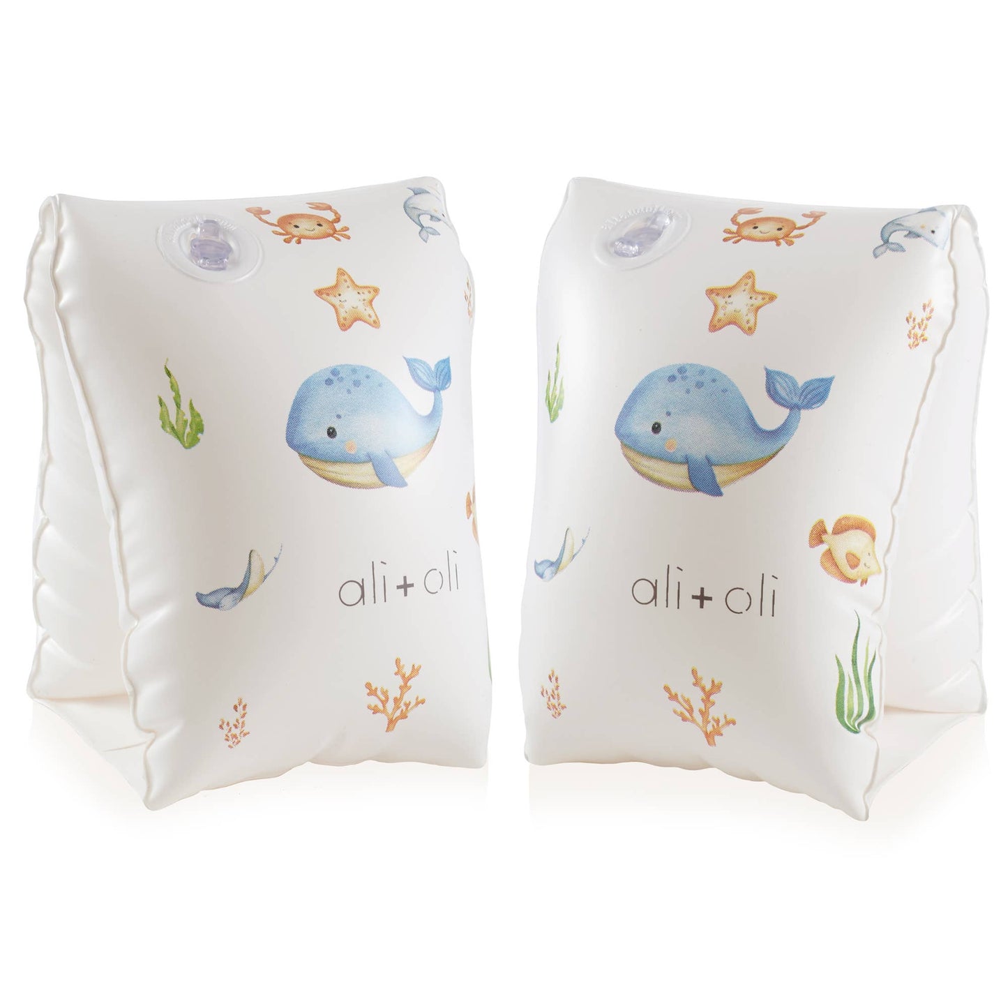 Ali+Oli Swim Arm Band Wings Inflatable Float (Undersea)
