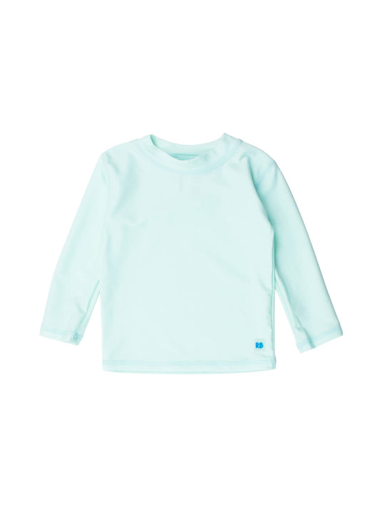 Boys Mint Long Sleeve Rash Guard