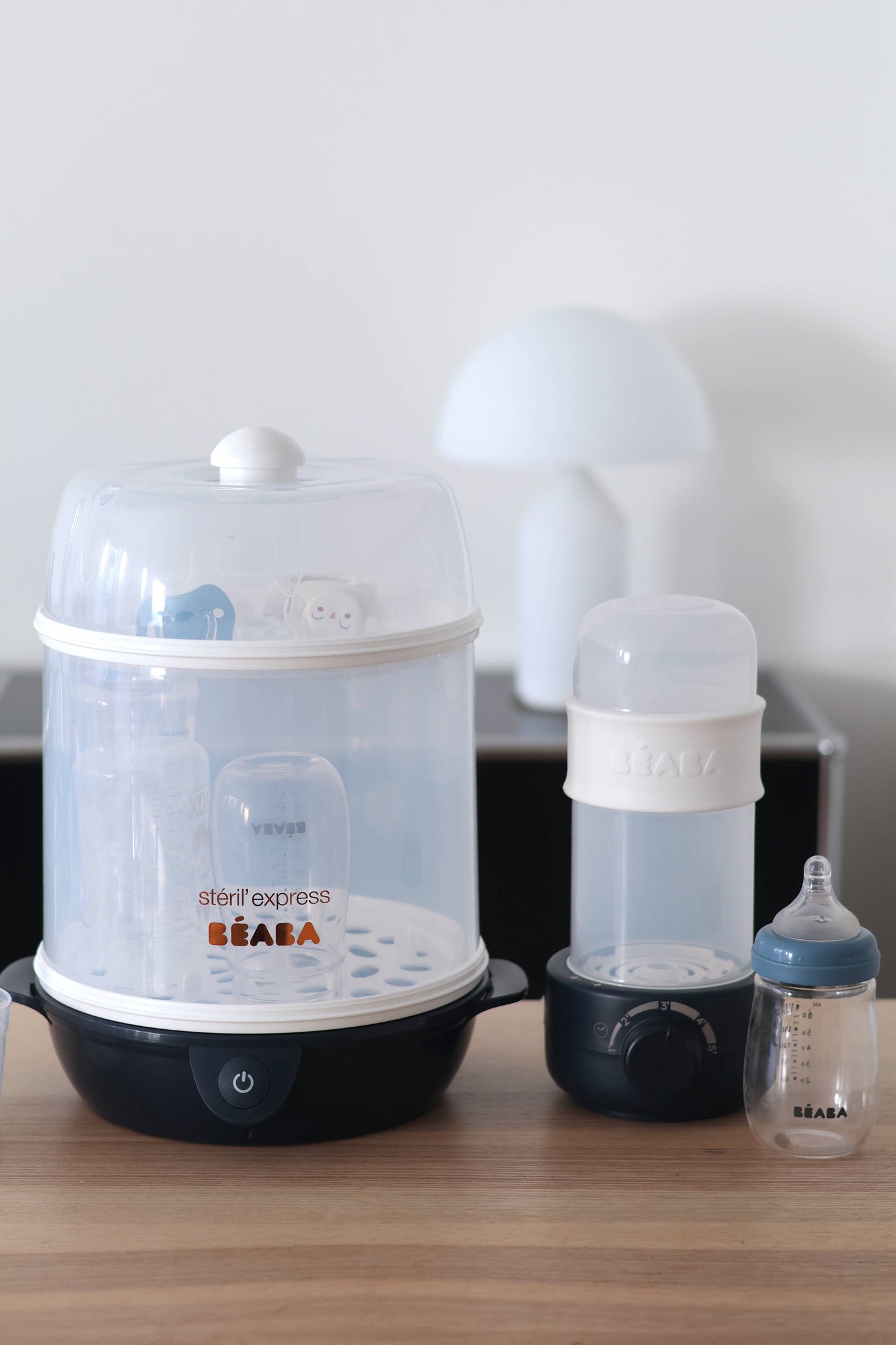 BEABA BabyMilk 3-In-1 Bottle Warmer - Midnight