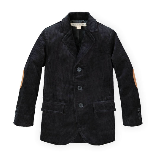Organic Corduroy Blazer with Elbow Patches - Baby
