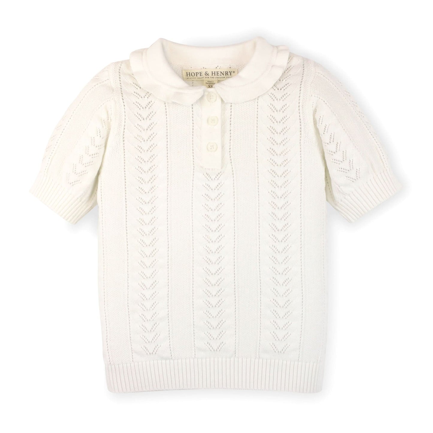 Peter Pan Collar Sweater Polo - Baby