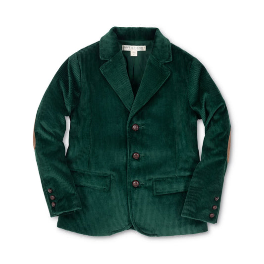 Organic Corduroy Blazer with Elbow Patches - Baby