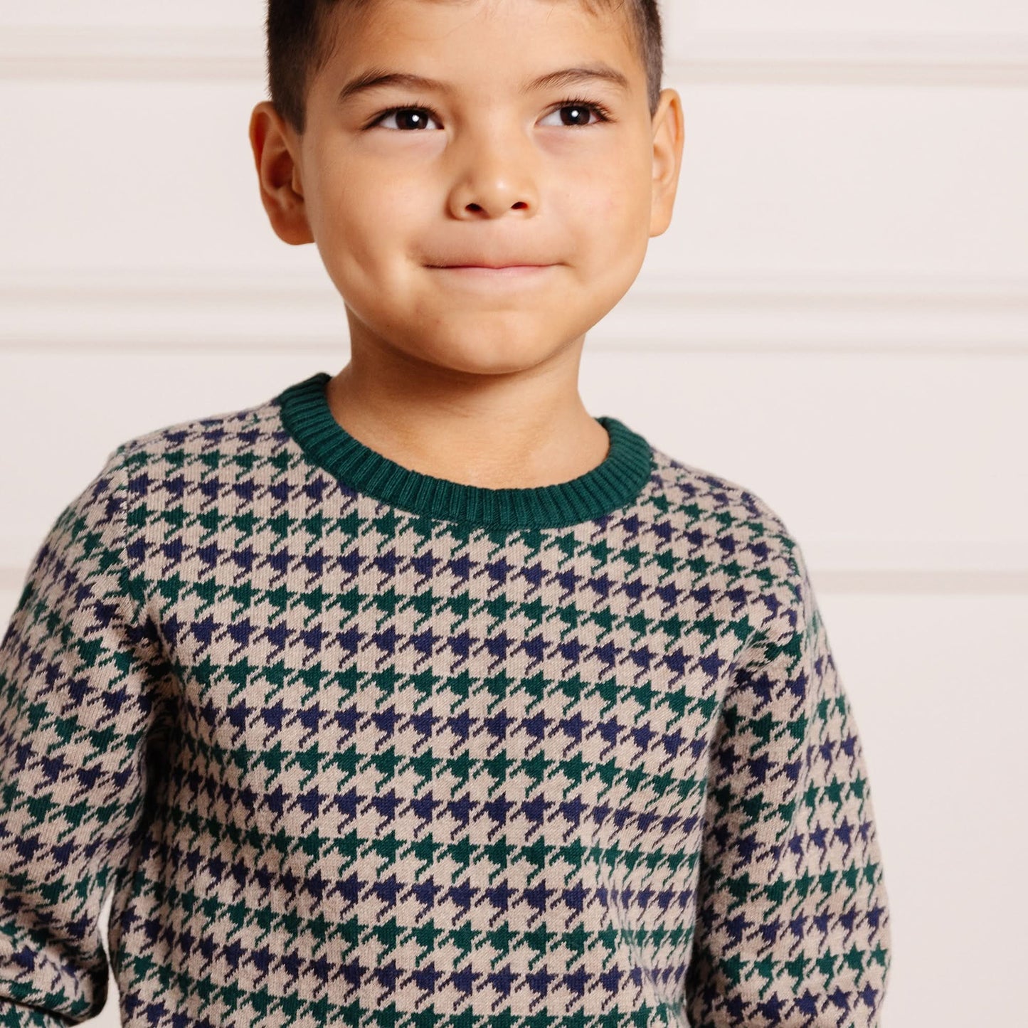 Crew Neck Pullover Organic Sweater - Baby