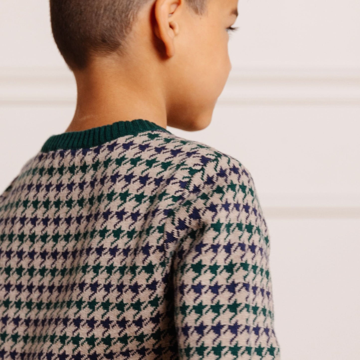 Crew Neck Pullover Organic Sweater - Baby