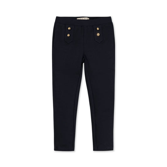 Button Placket Ponte Pant - Baby