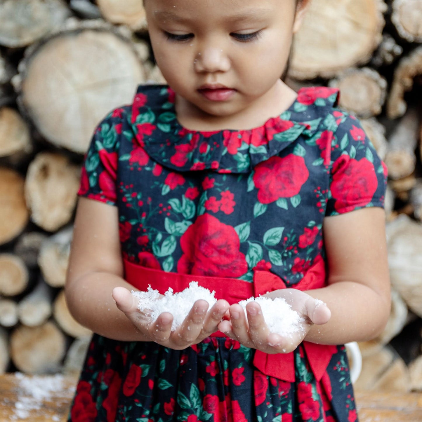 Ruffle Collar Party Dress - Baby