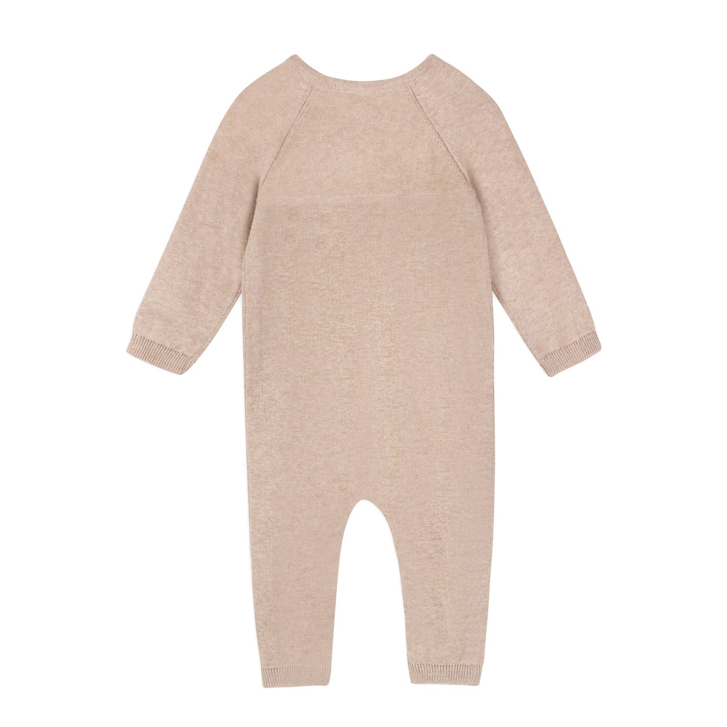 Pointelle Cable Knit Baby Jumpsuit -Organic Cotton -2 Colors