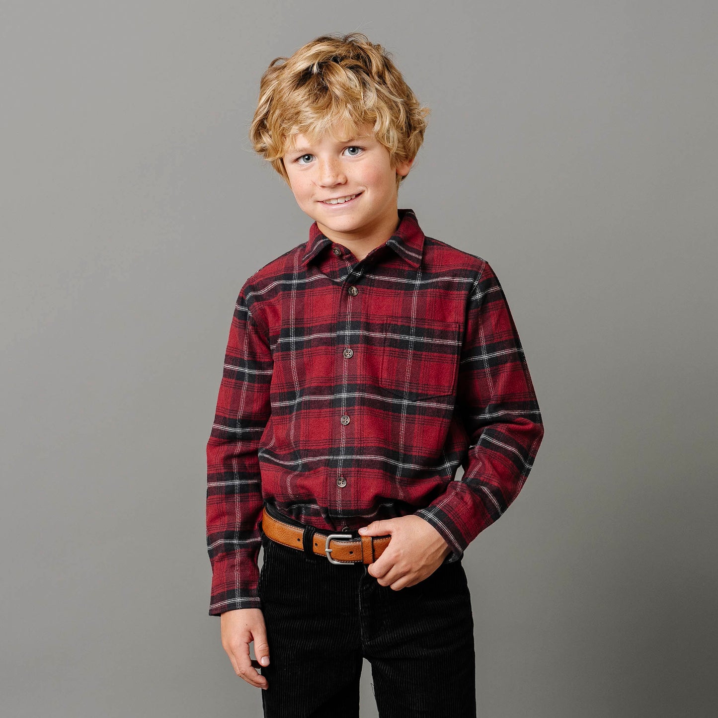 Organic Flannel Shirt - Baby