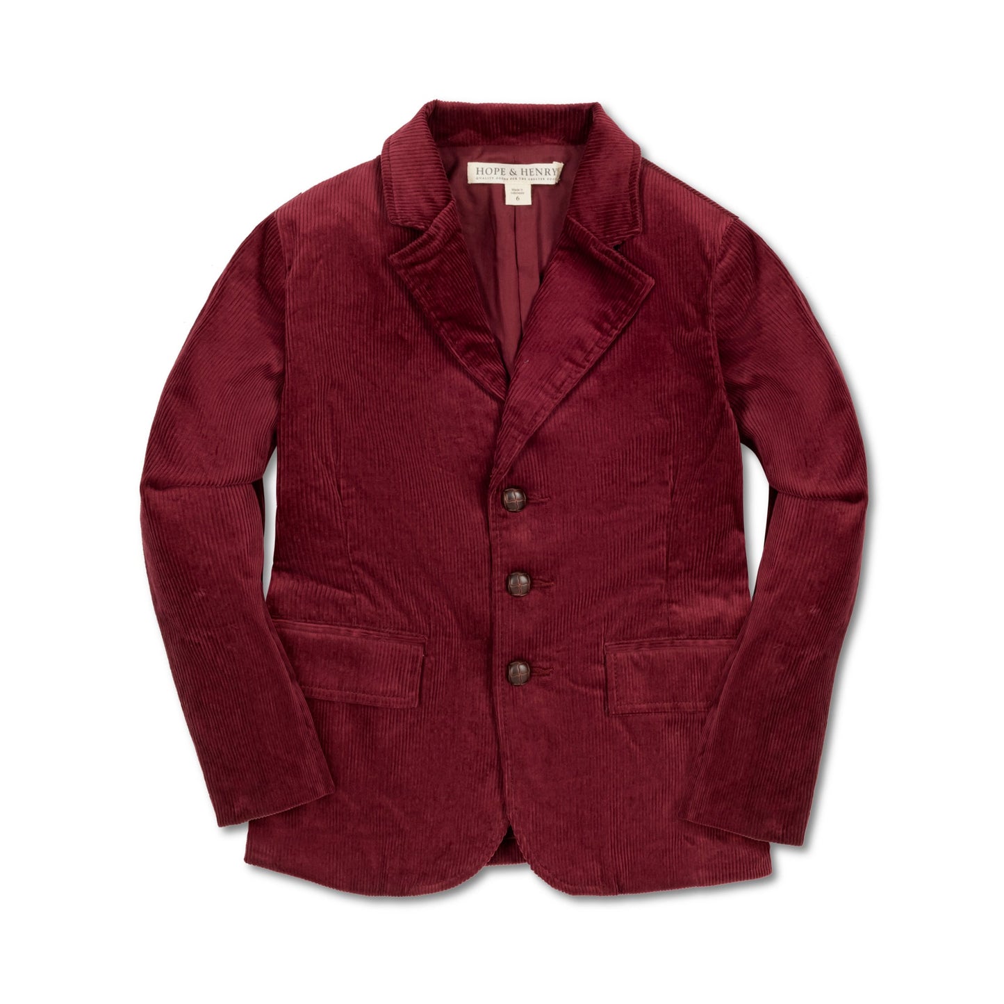 Organic Corduroy Blazer with Elbow Patches - Baby