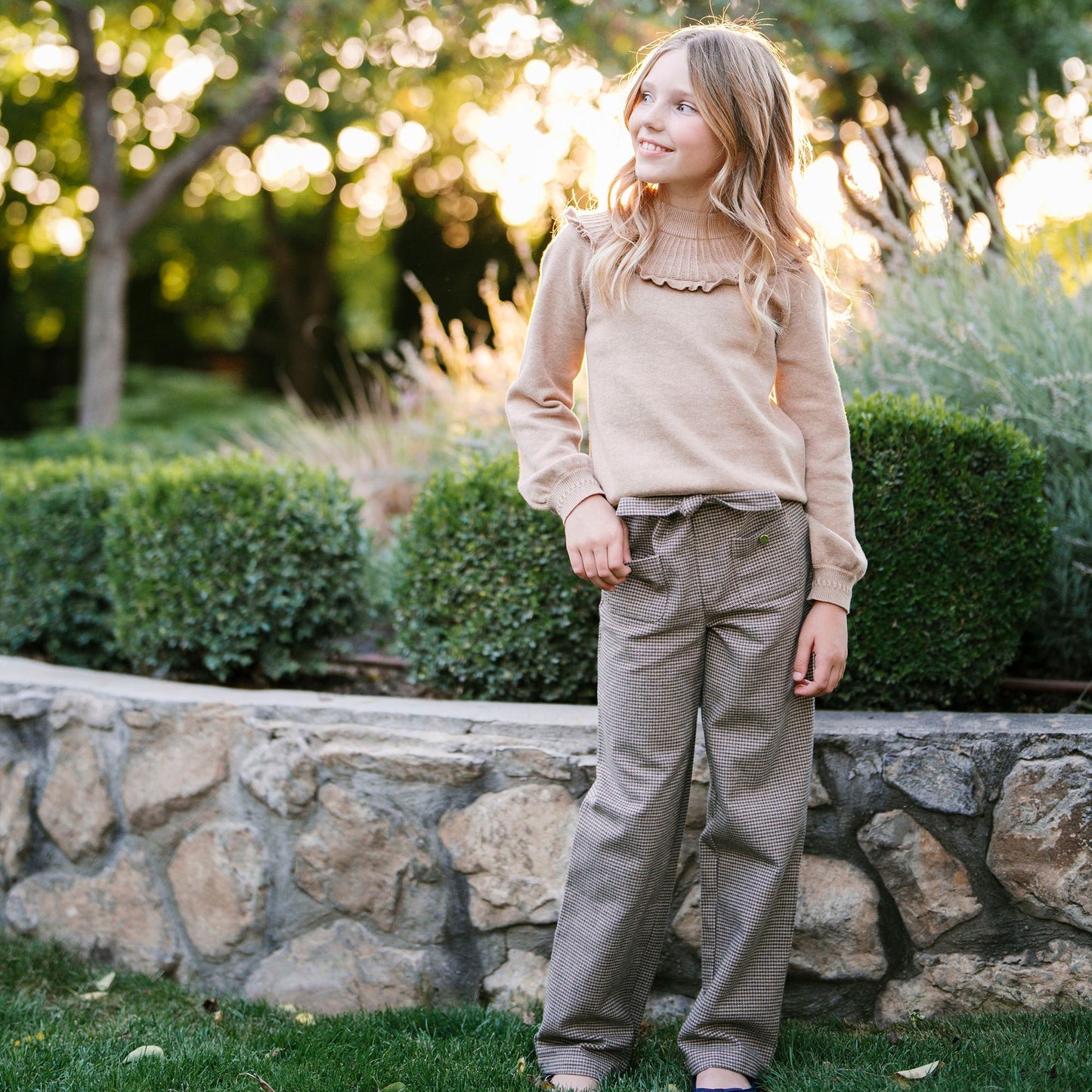 Organic Wide Leg Dress Pant