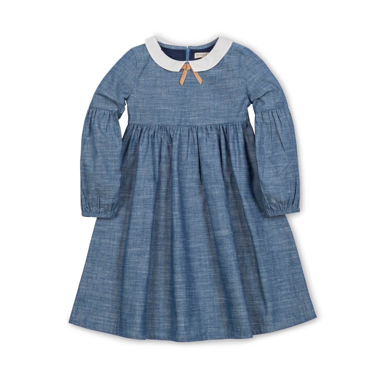 Organic Chambray Empire Dress