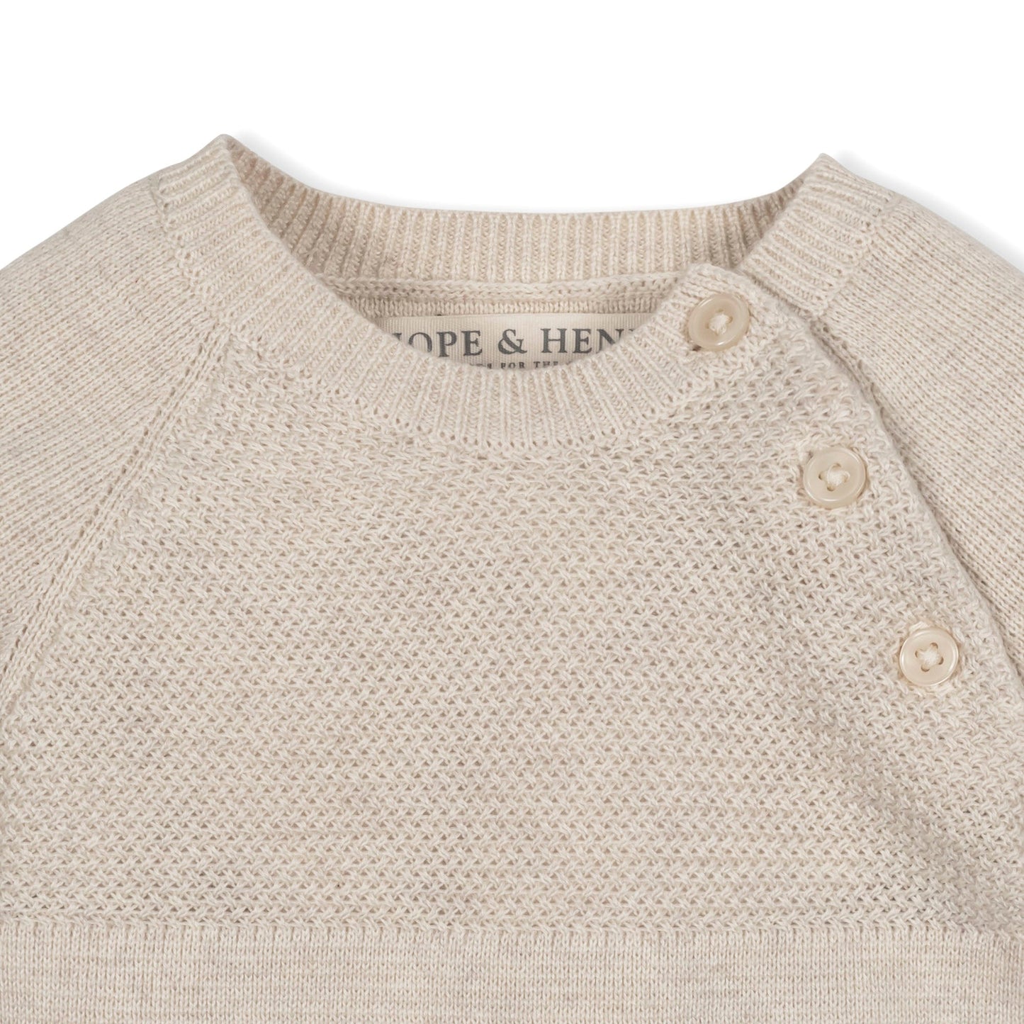 Organic Footed Sweater Romper