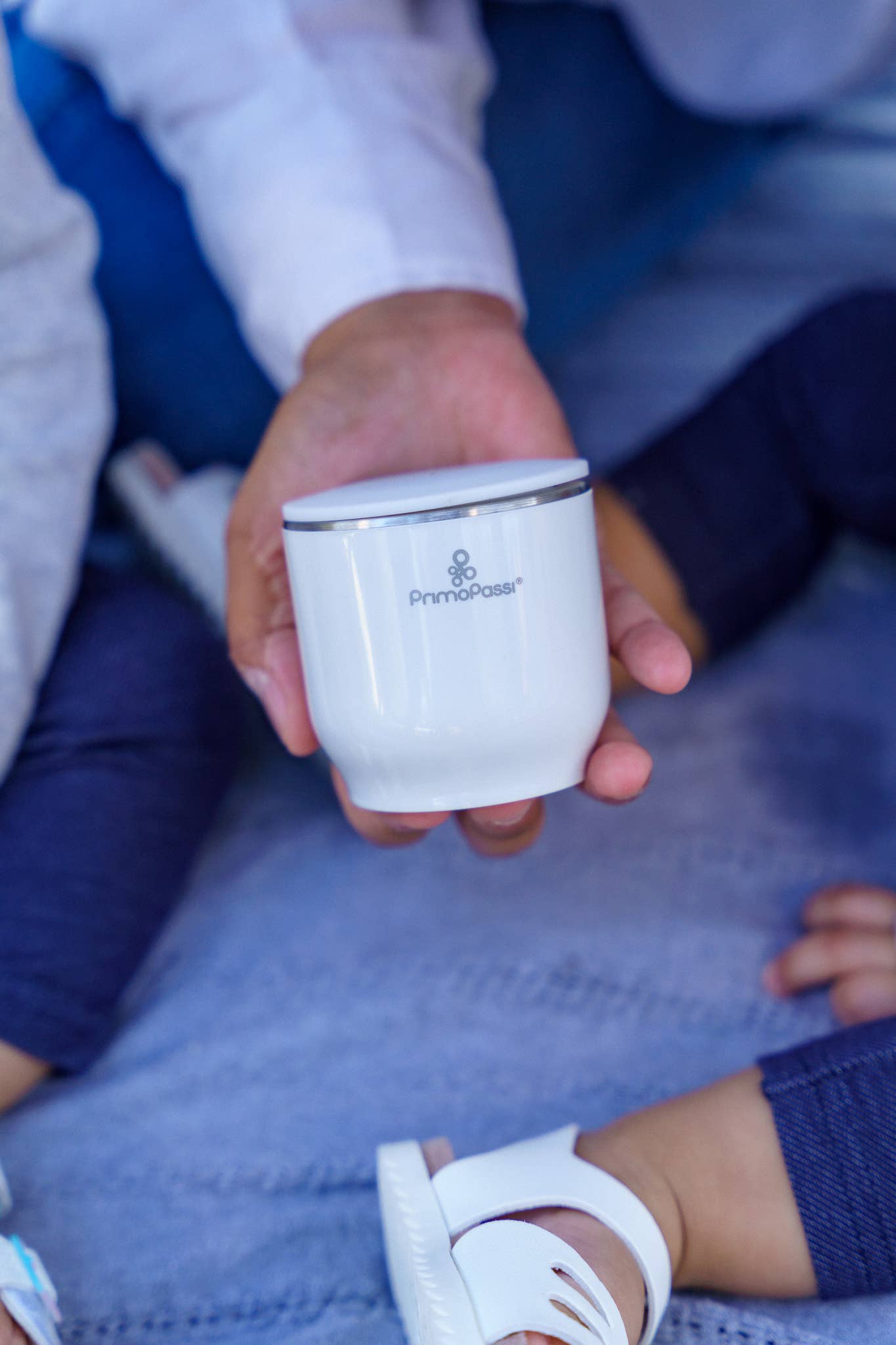 Primo Passi - Portable Bottle Warmer, White