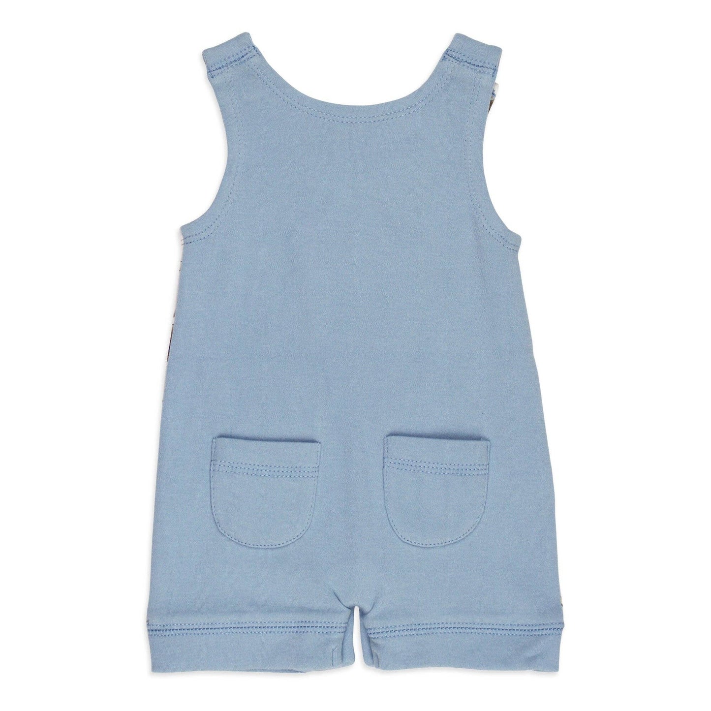 Organic Sleeveless Romper in Let's Go