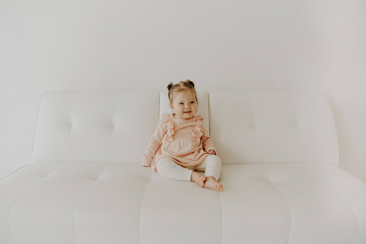 Pointelle Knit Stretch Baby Leggings Pants (Organic Cotton)