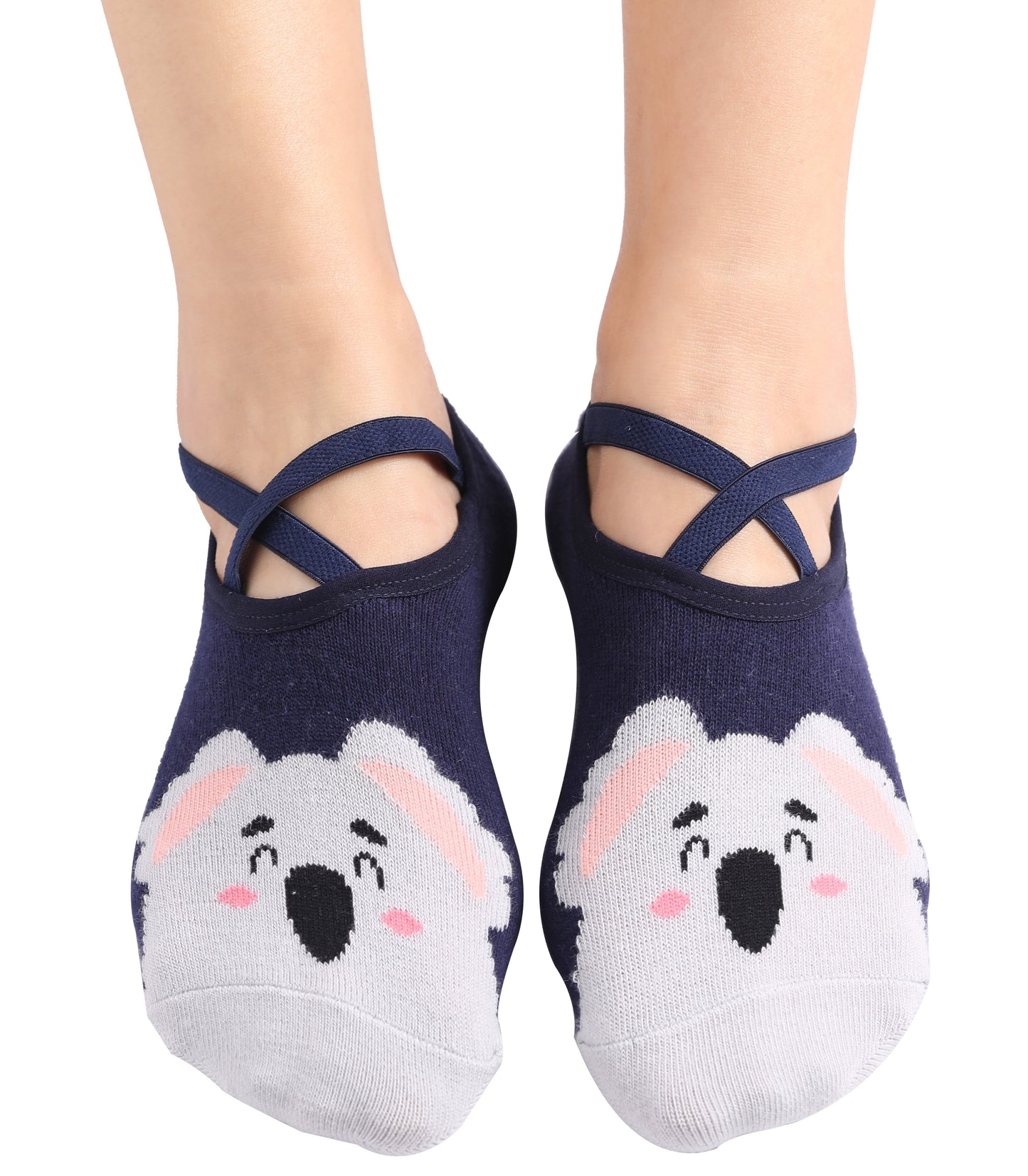 Non-Slip Women's Hospital Socks (Animals)