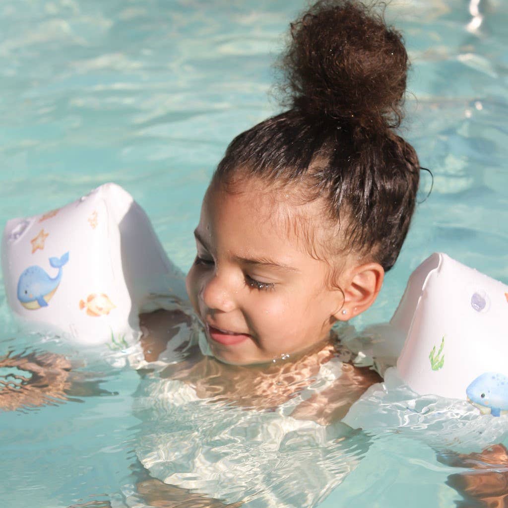 Ali+Oli Swim Arm Band Wings Inflatable Float (Undersea)