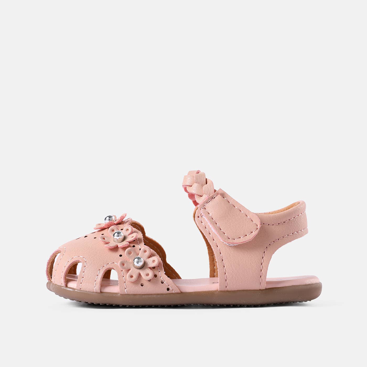 Toddler / Kid Floral Decor Braided Detail Sandals