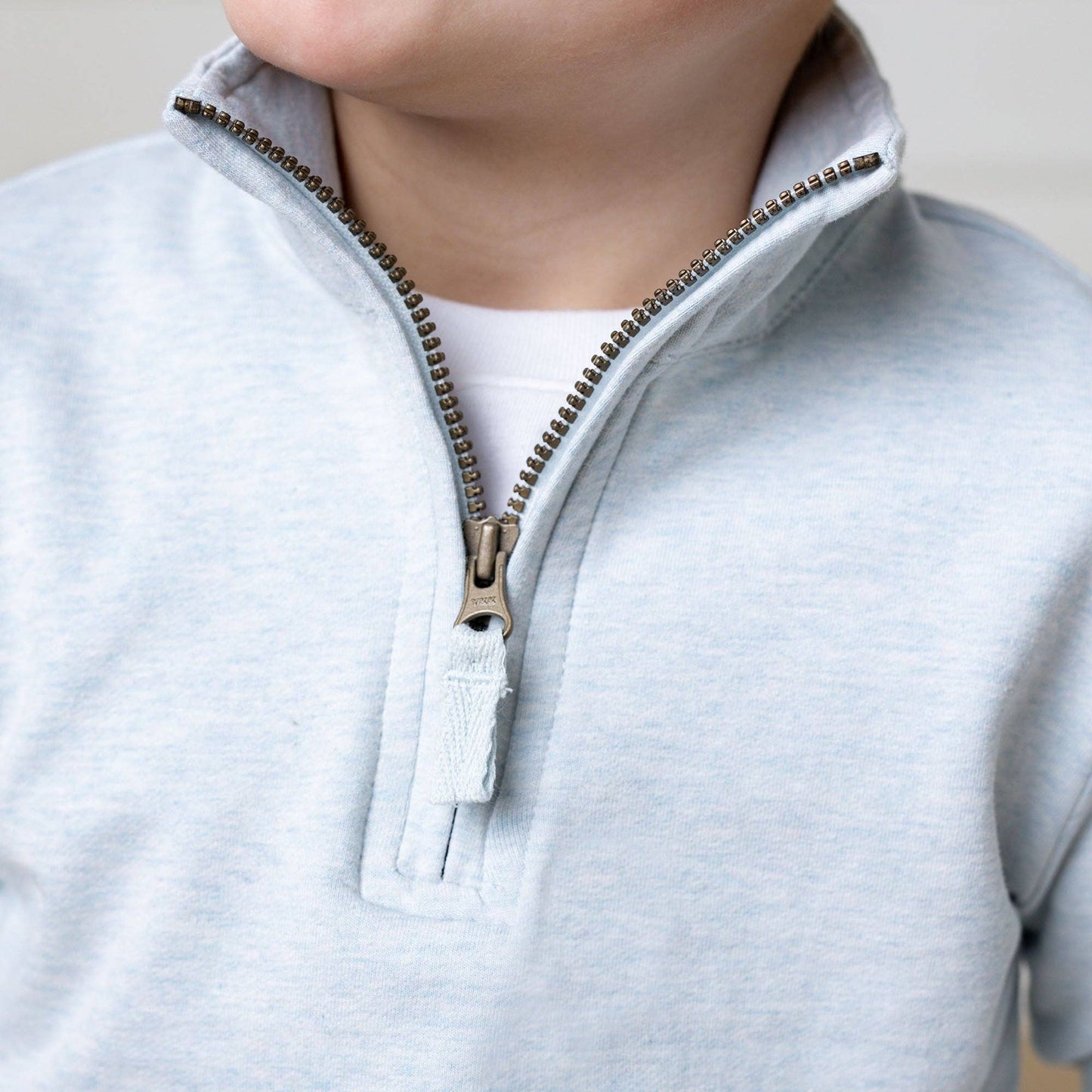 Organic French Terry Half-Zip