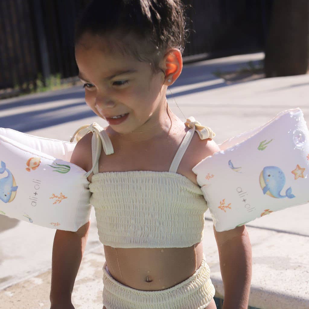 Ali+Oli Swim Arm Band Wings Inflatable Float (Undersea)