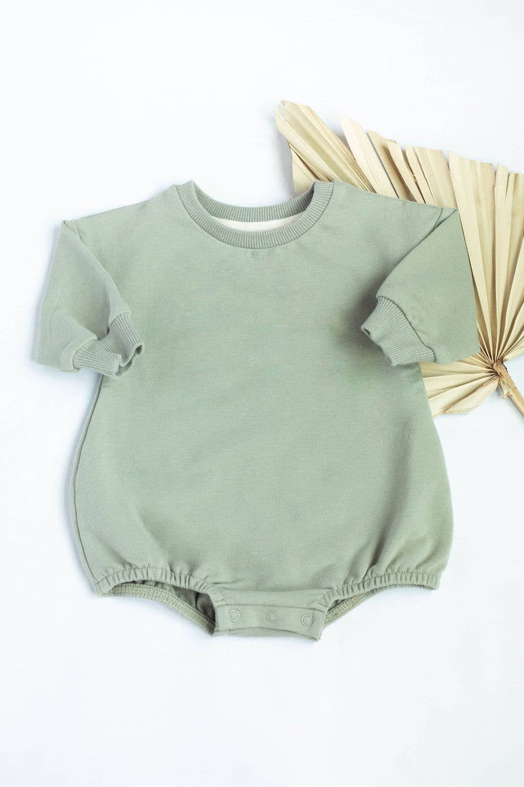 Oversized Sweatshirt Bubble Romper for baby and toddlers