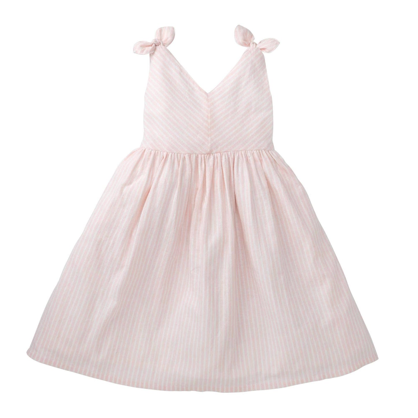 Bow Shoulder Swing Dress