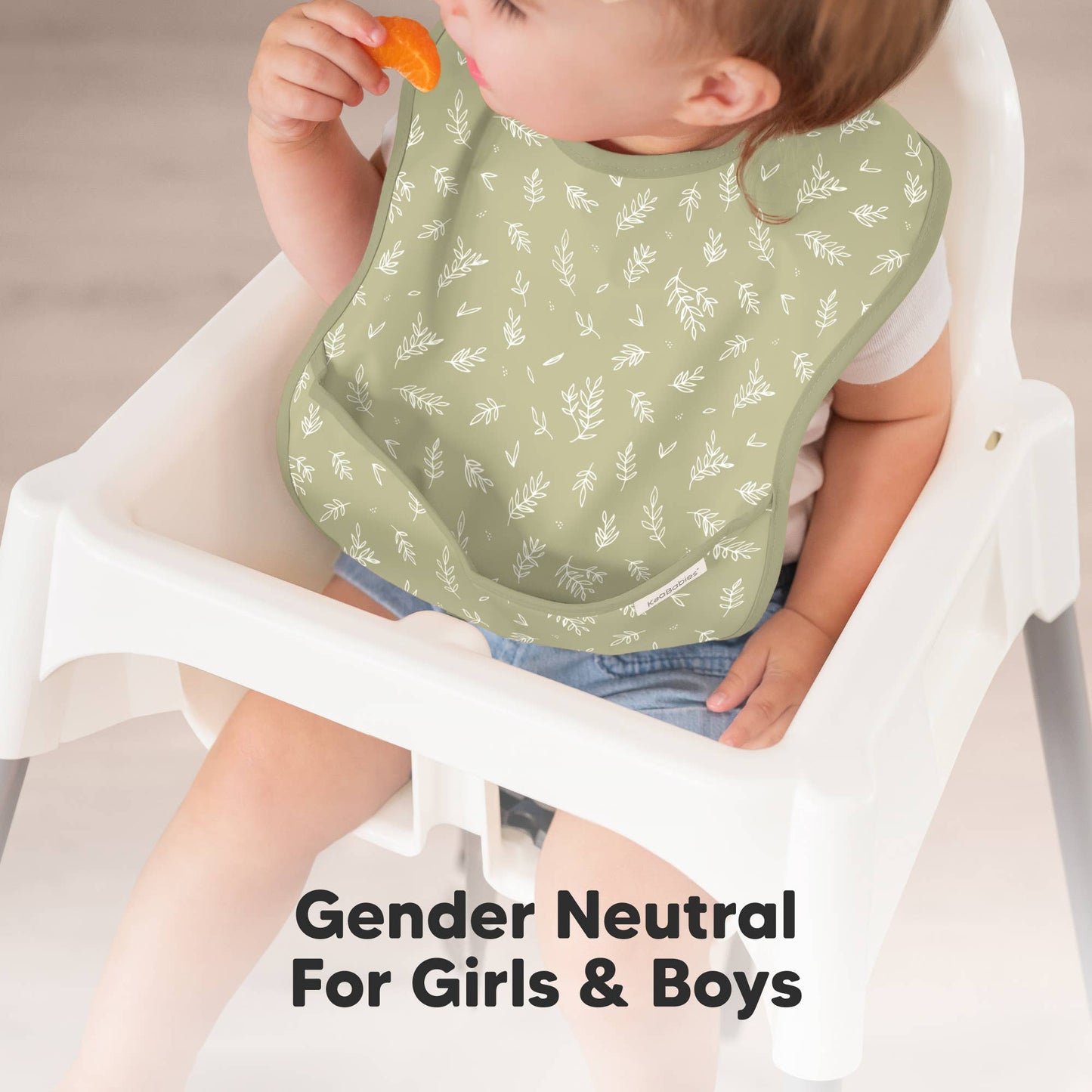 3-Pack Presto Waterproof Baby Bibs for Boys, Girls