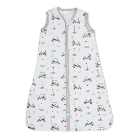 Golf A Round Baby Sleep Sack, 100% Organic Cotton