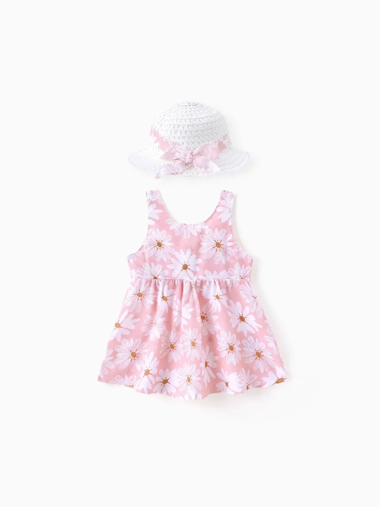 Baby Girl Daisy Floral Tank Dress