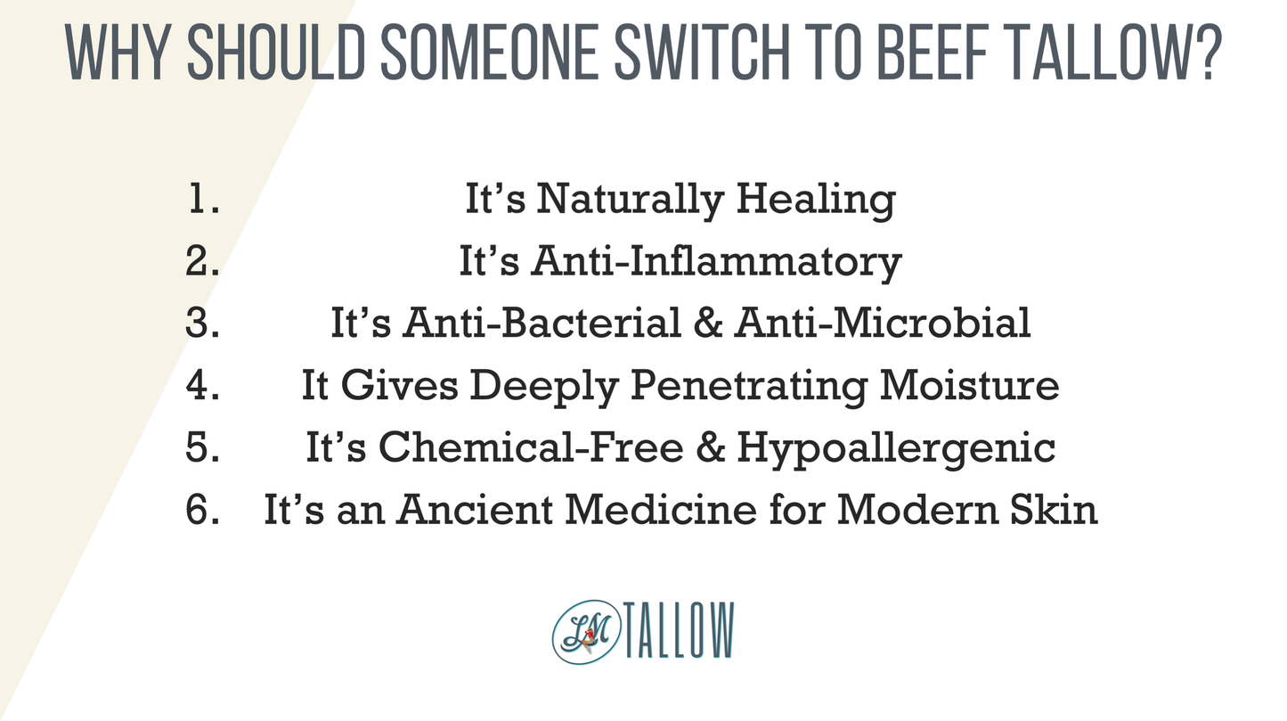 Unscented Whipped Tallow Moisturizer | 100% Natural Skincare