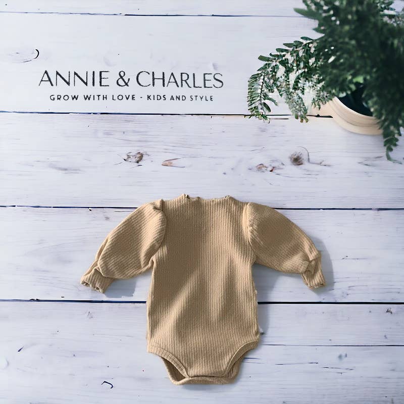 Annie & Charles® organic cotton bodysuit