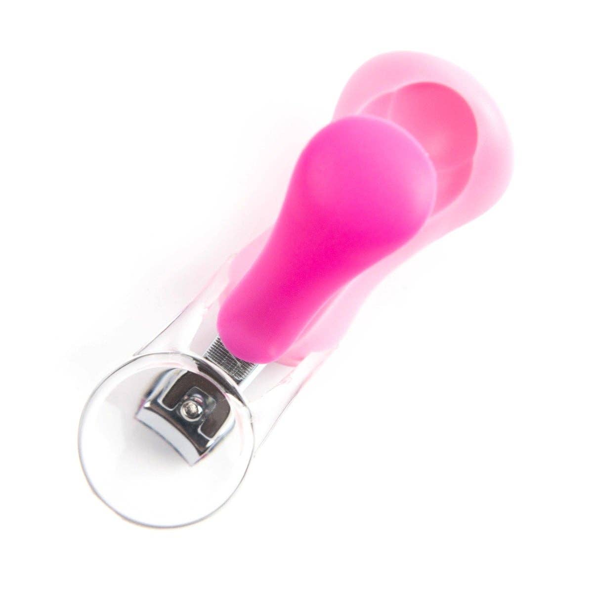 Primo Passi - Nail Clipper W/ Magnifier (Pink)