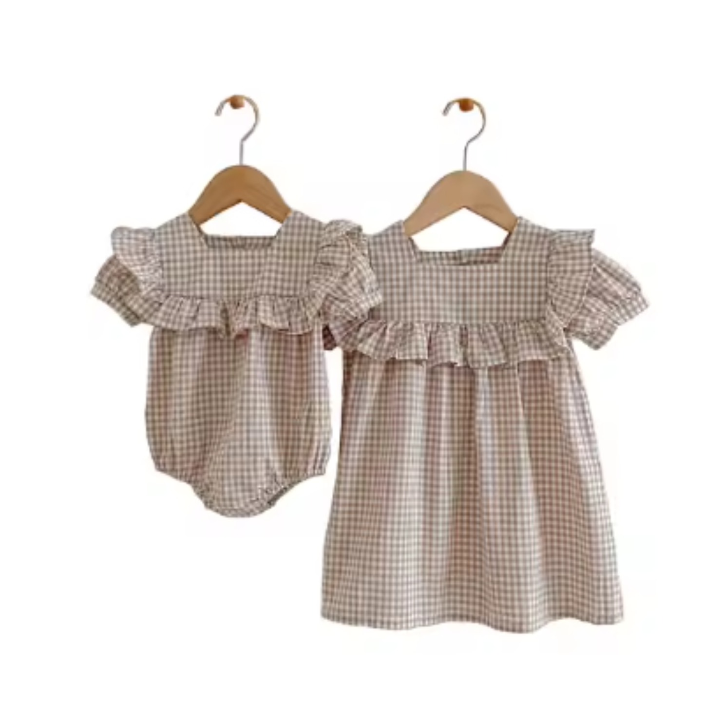 Penny Gingham Romper