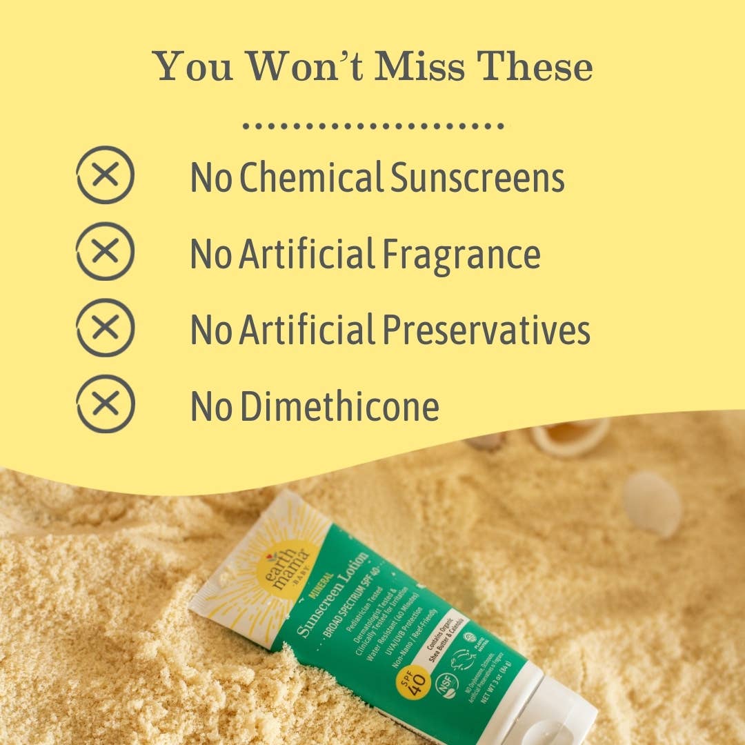 Baby Mineral Sunscreen Lotion - SPF 40