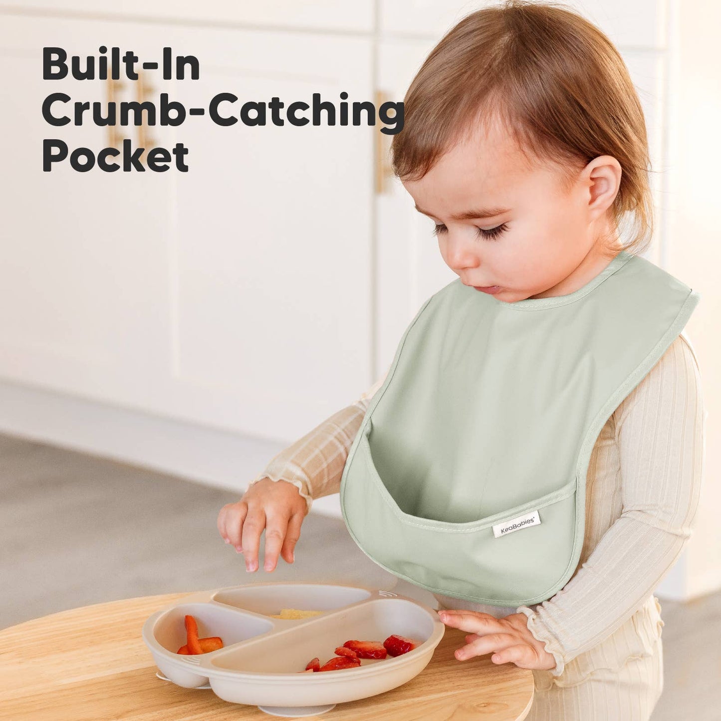 3-Pack Presto Waterproof Baby Bibs for Boys, Girls