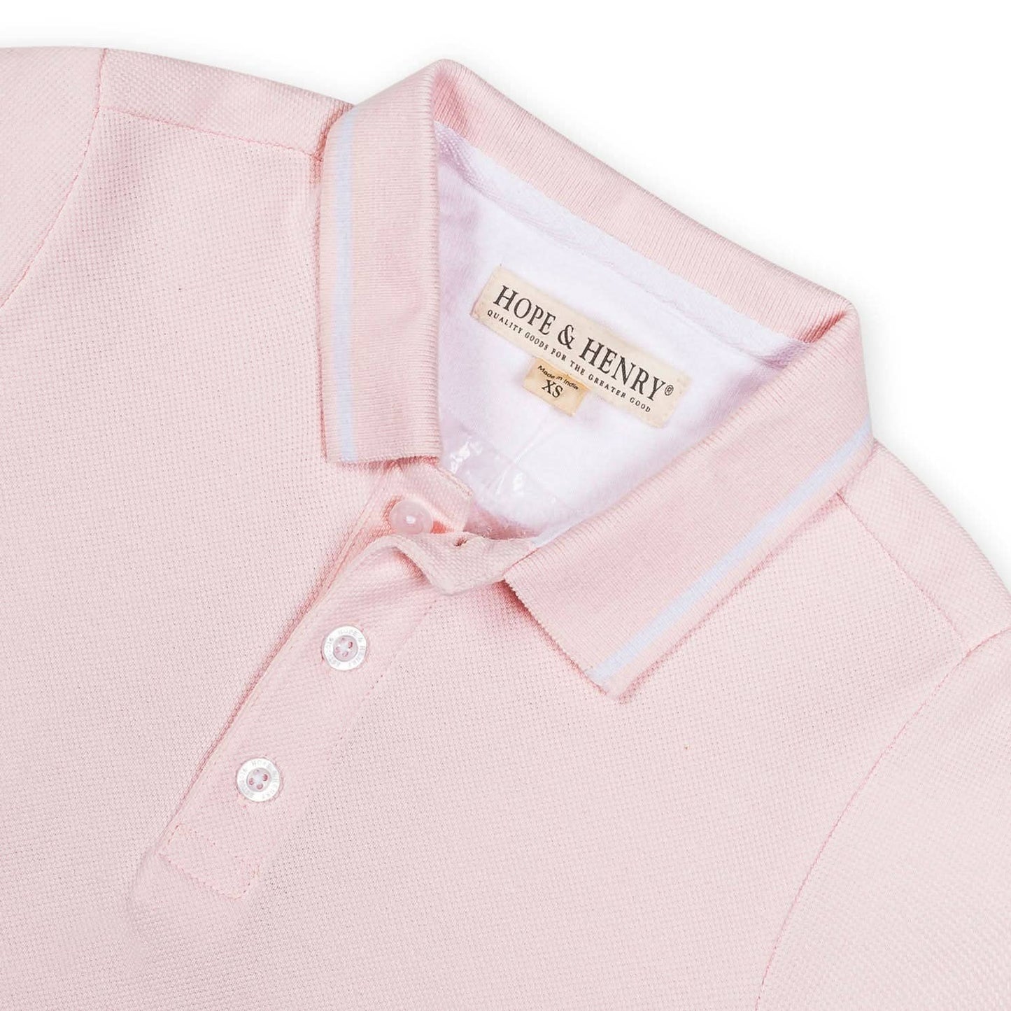 Short Sleeve Organic Pique Polo