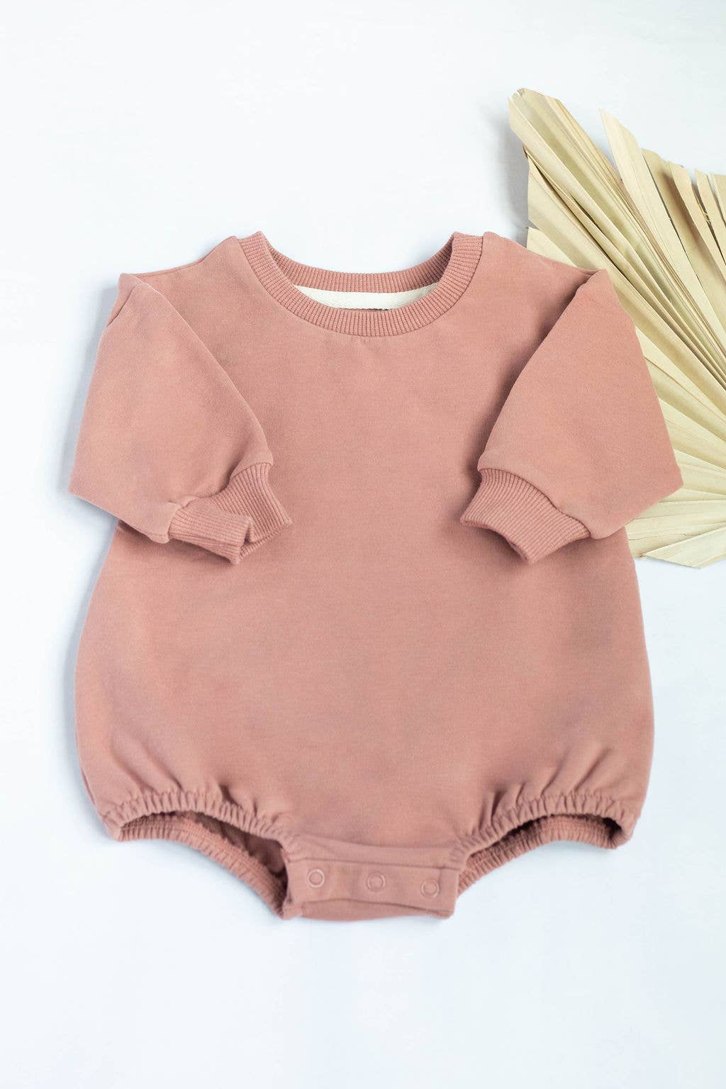 Oversized Sweatshirt Bubble Romper for baby and toddlers
