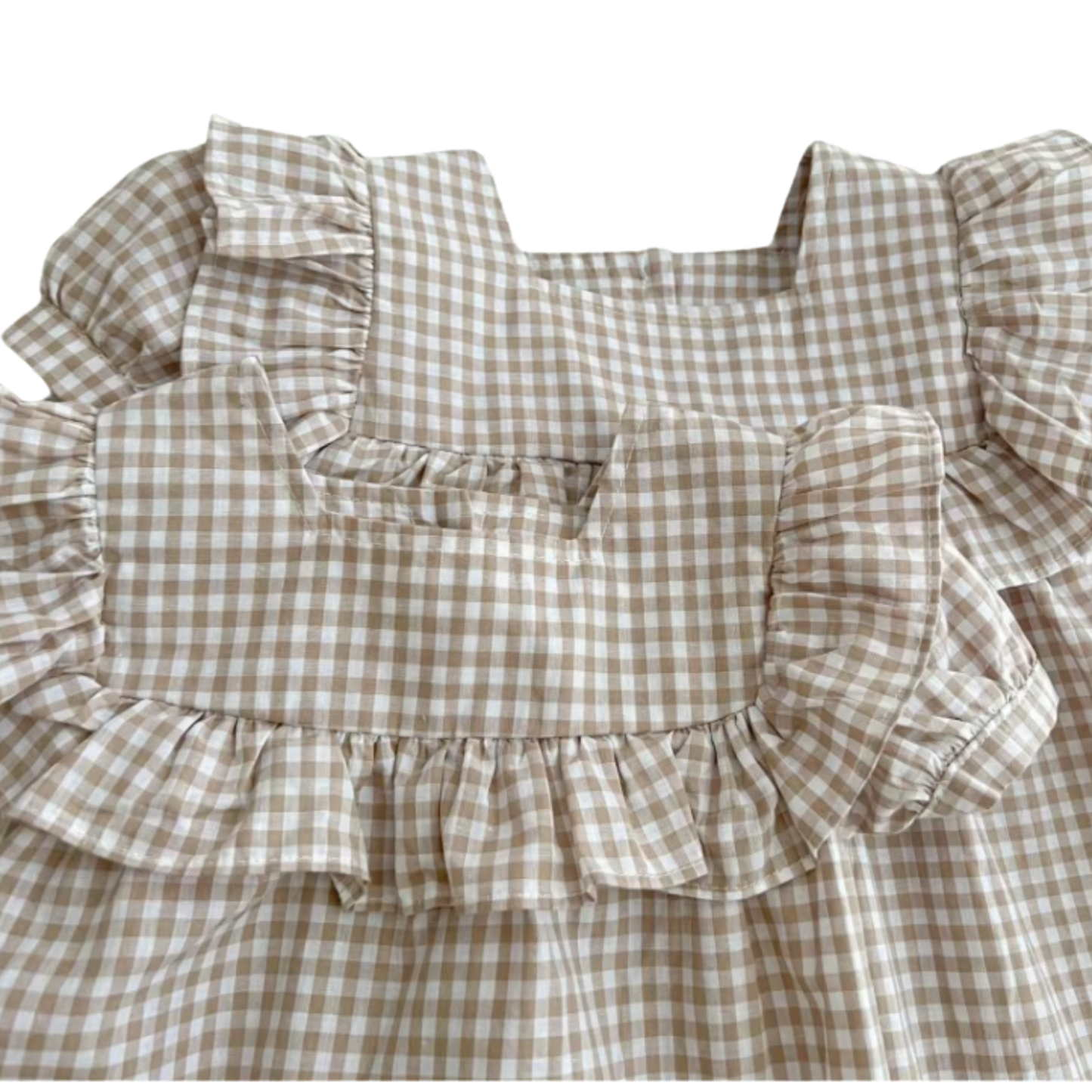 Penny Gingham Short Sleeve Dress