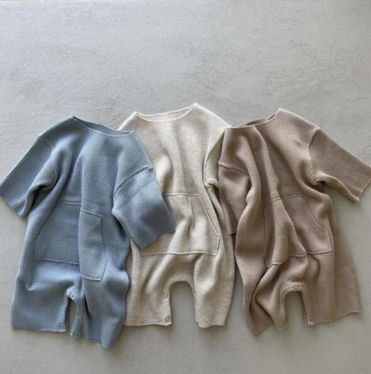 Annie & Charles® premium waffle pique one-piece