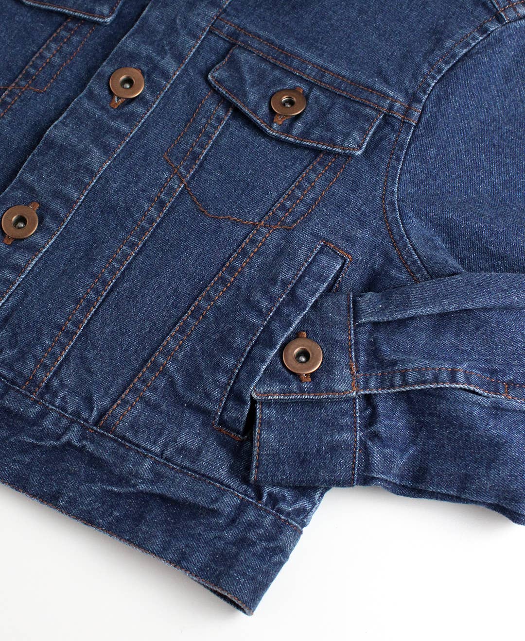 Boys Medium Wash Denim Jean Jacket
