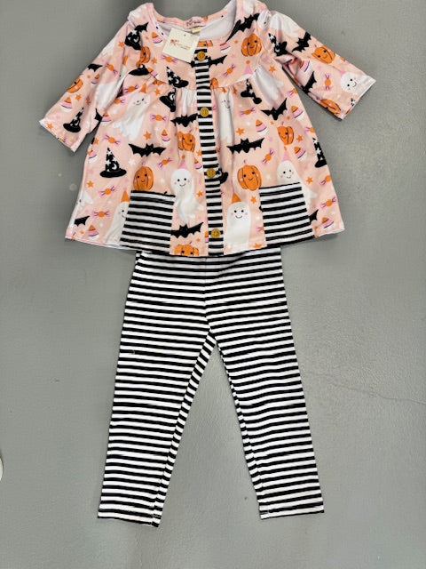 Girls Halloween 2 PC Set