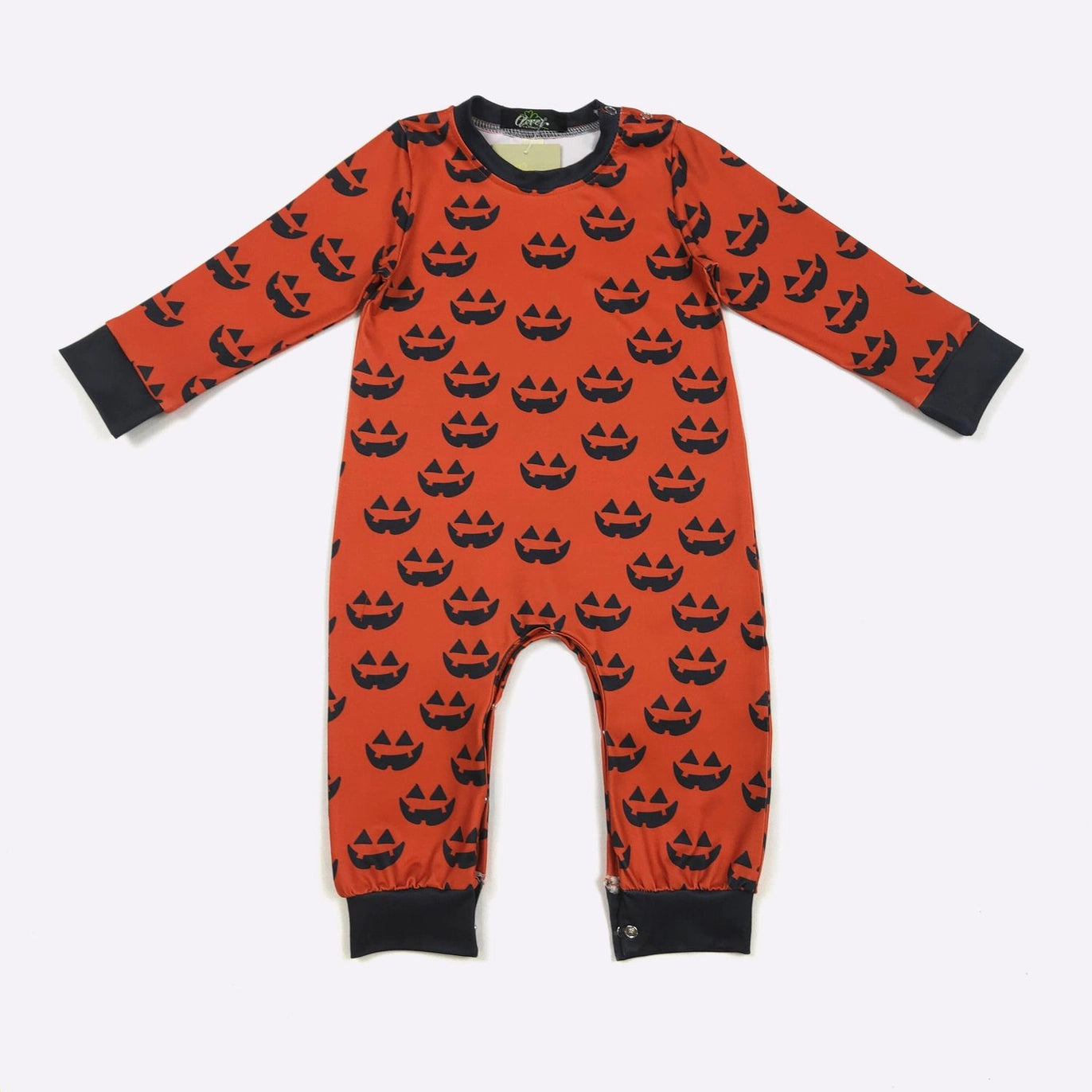 Long Sleeve Halloween Boy Romper