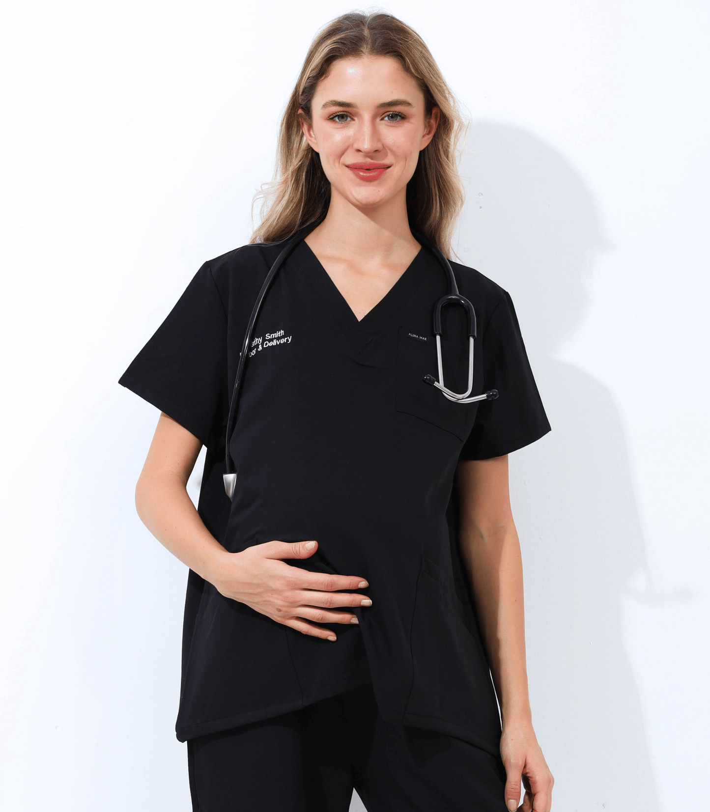 Mae Scrub Top