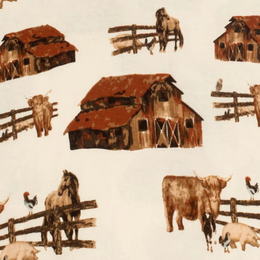 Milkbarn Organic Swaddle Homestead