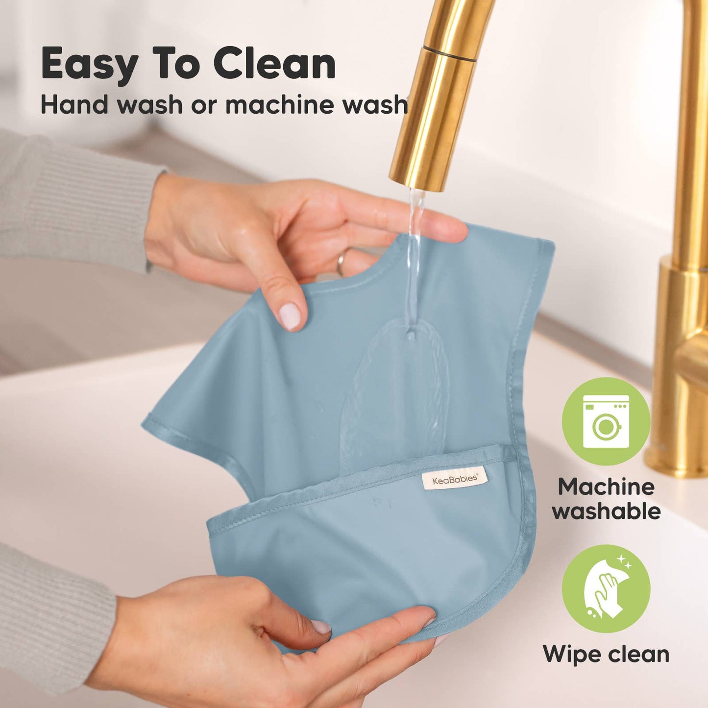 3-Pack Presto Waterproof Baby Bibs for Boys, Girls