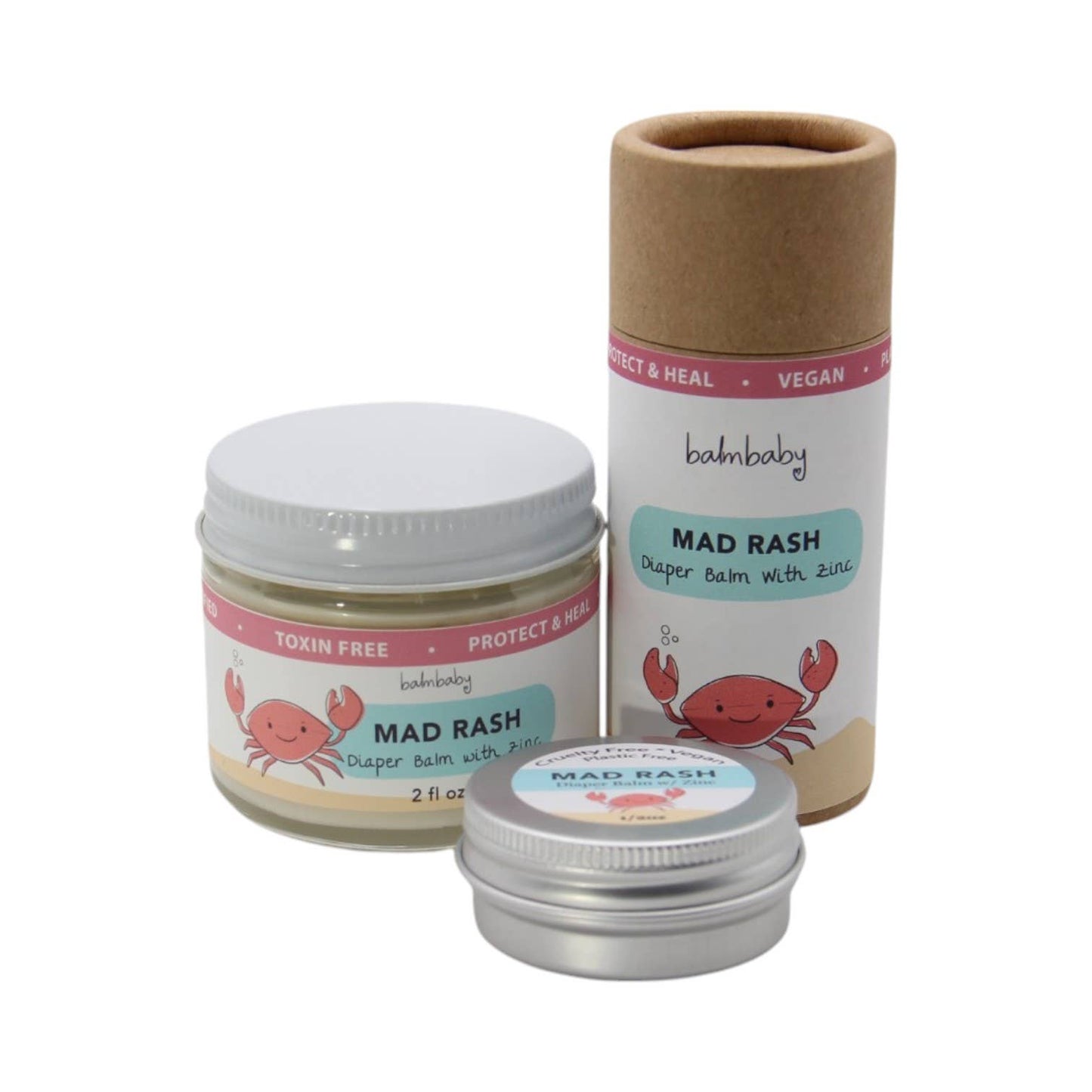 Balm Baby - MAD RASH Diaper Balm & ALL purpose skin aid w/